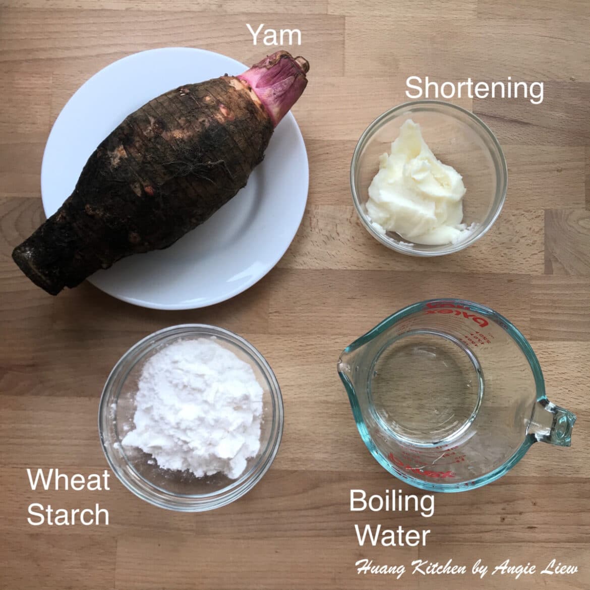 Walnut Prawns Crispy Yam Ring (Yam Basket) 核桃虾球芋头圈 Huang Kitchen