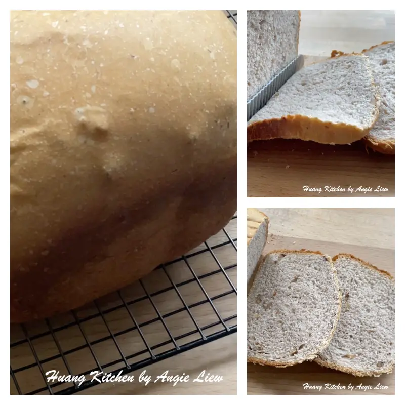 Leave bread to cool completely before slicing.
