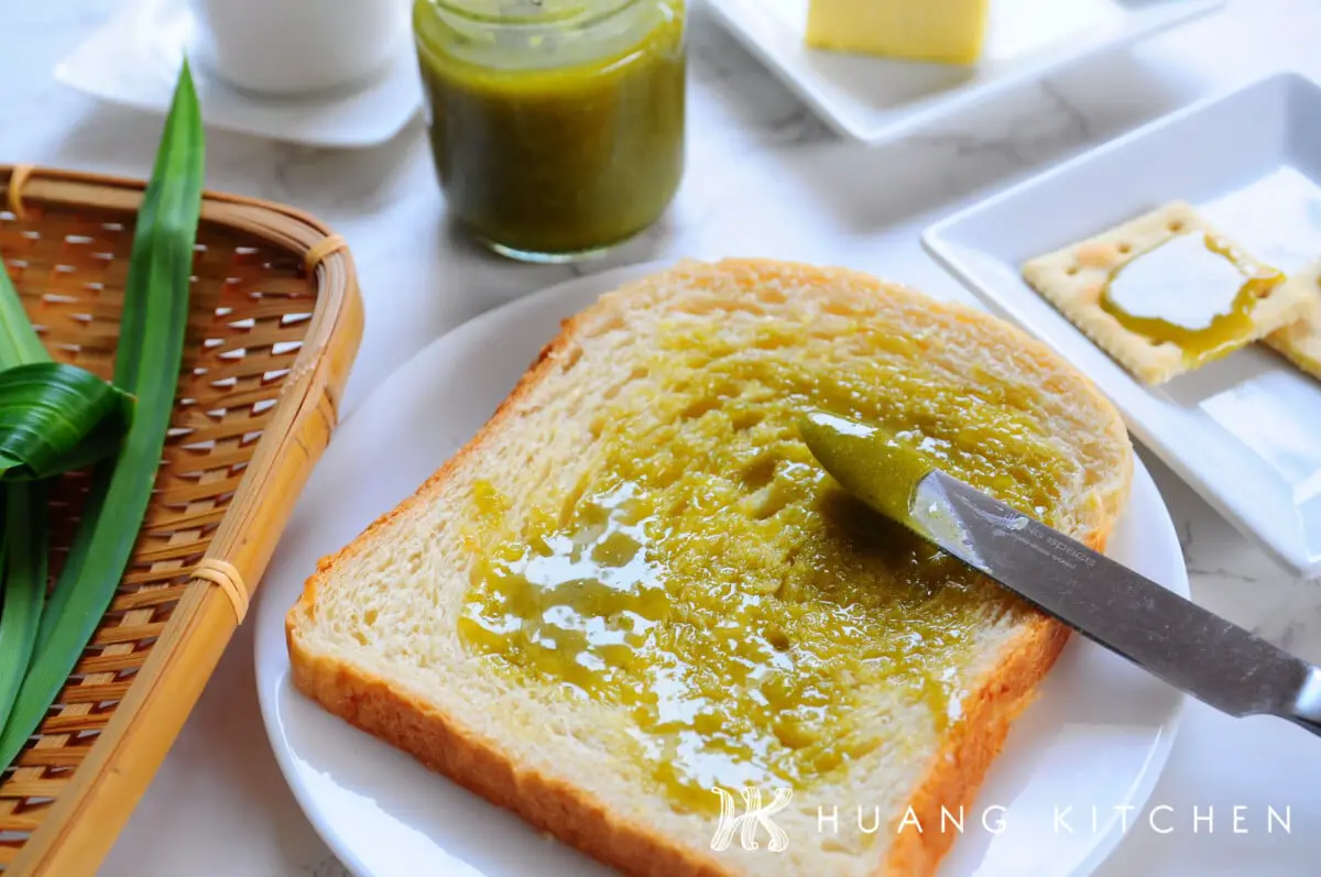 Homemade Pandan Kaya Recipe (Coconut Egg Jam) Huang Kitchen
