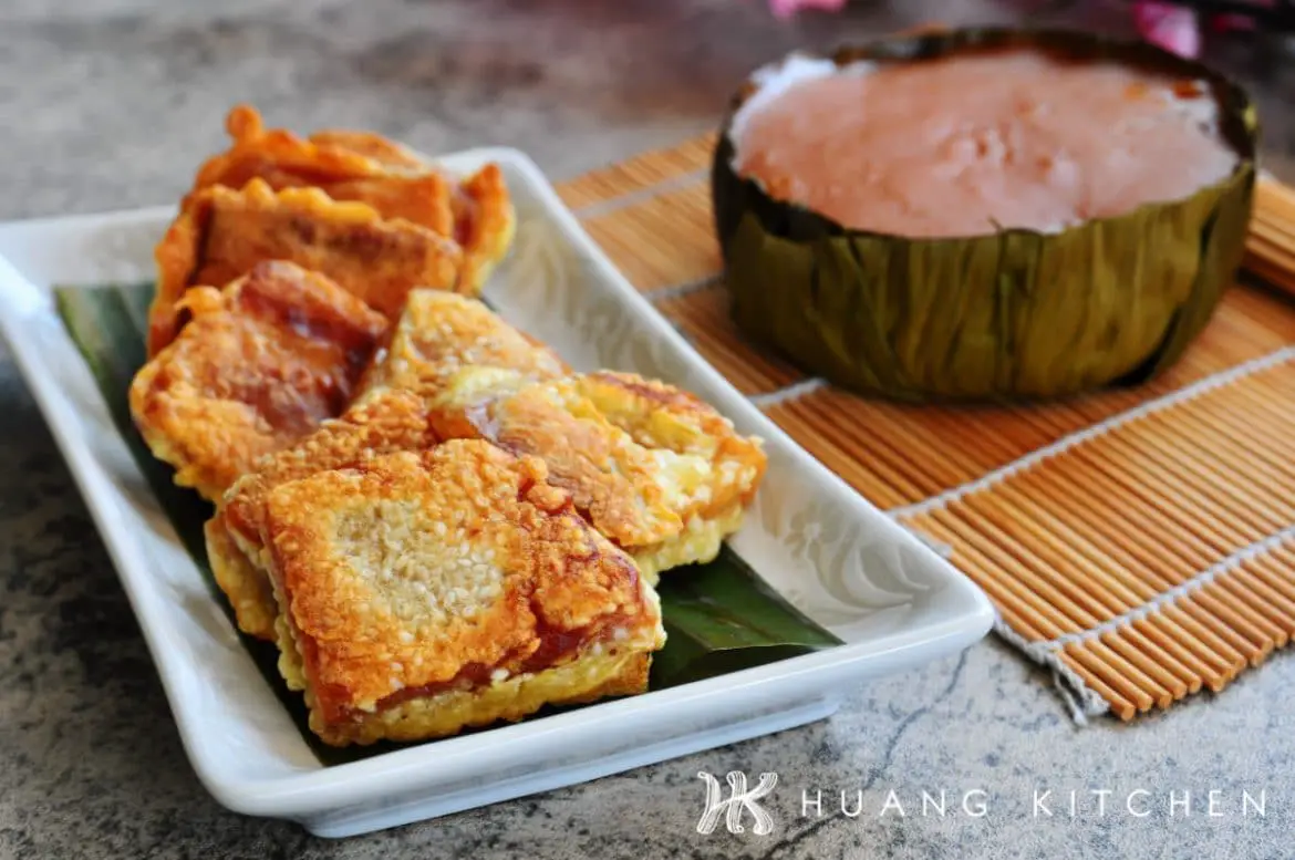 Pan Fried Nian Gao 煎年糕 Huang Kitchen