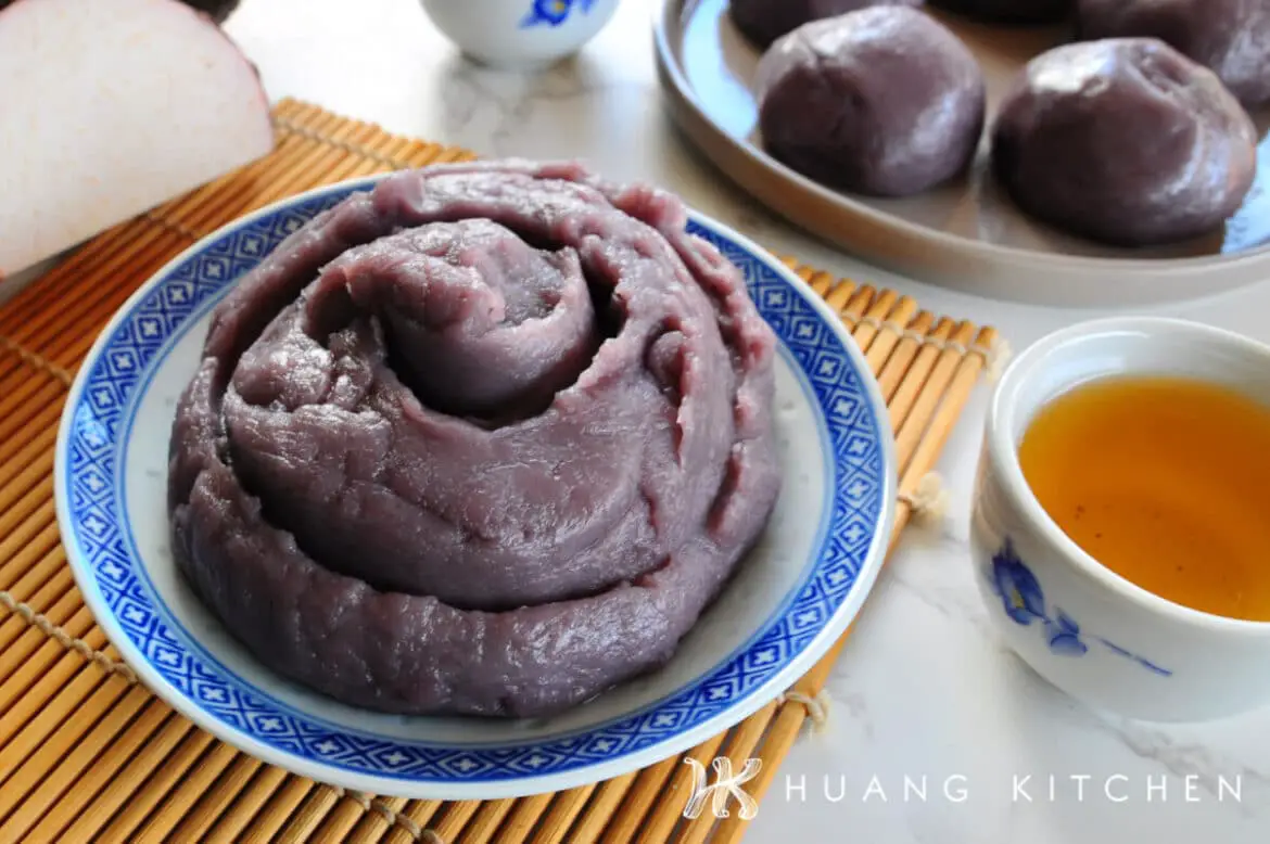 Homemade Yam Paste 自制芋泥馅料 - Huang Kitchen