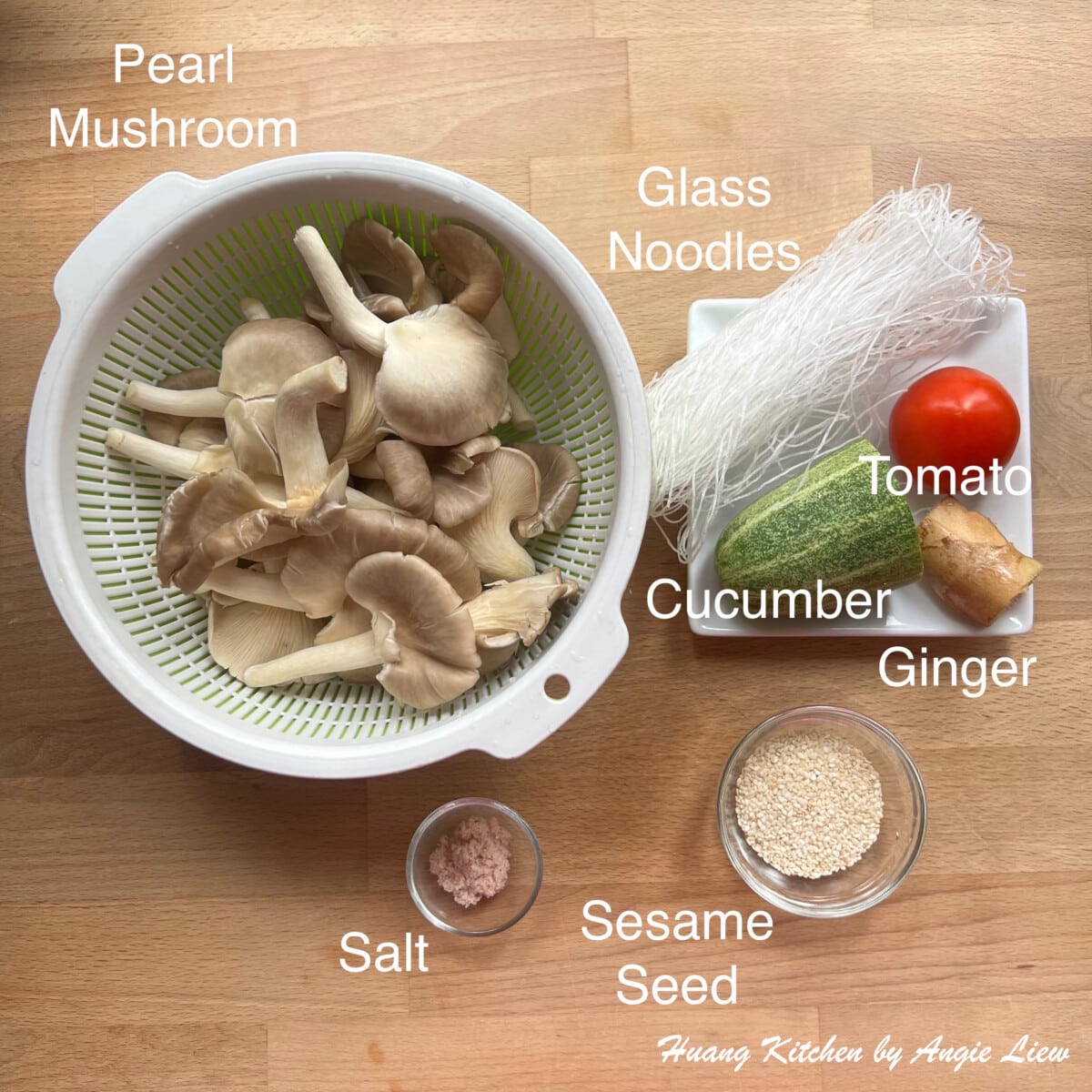 Ingredients to make Vegetarian Teriyaki Chicken