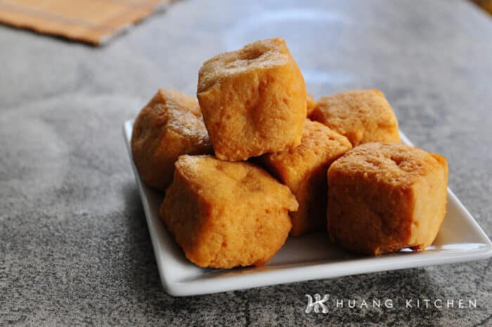 Stuffed Fried Tofu Puff 