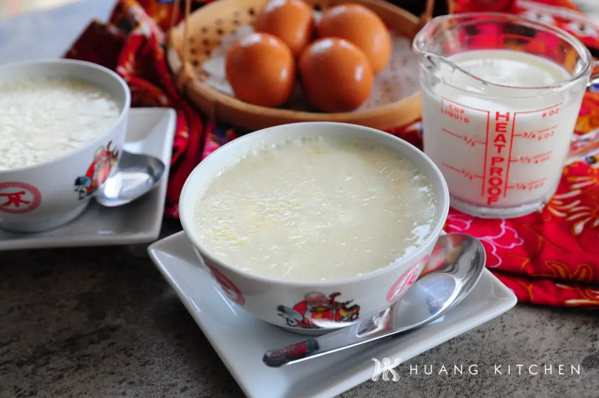 Double Skin Milk Pudding Recipe 双皮奶布丁 Huang Kitchen